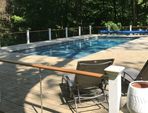 Wilton Pool on Steep Slope